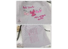 Stickserie - Wäscheleine inkl. Schriftzug & ITH Beutel